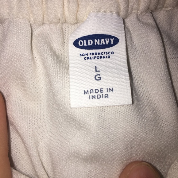 White Skirt with Lace Hem - Picture 4 of 4